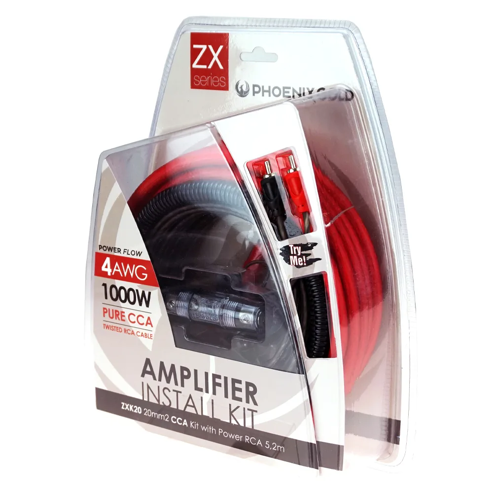 Phoenix Gold ZXK20 – Amplifier Wiring Kit - Image 2