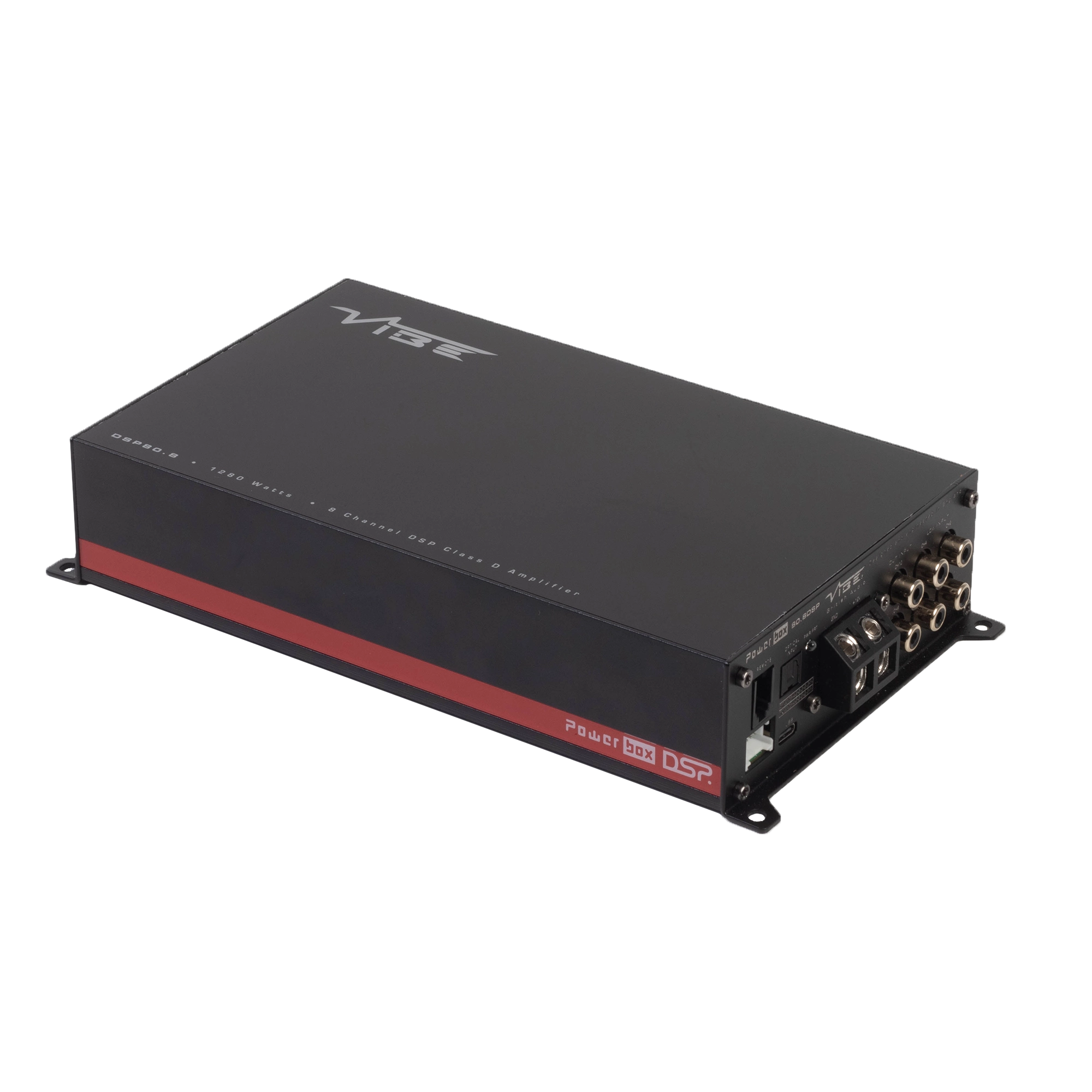 POWERBOX80.8-10DSP-V3: VIBE Powerbox 80.8 DSP 8 Channel Car Audio Amplifier